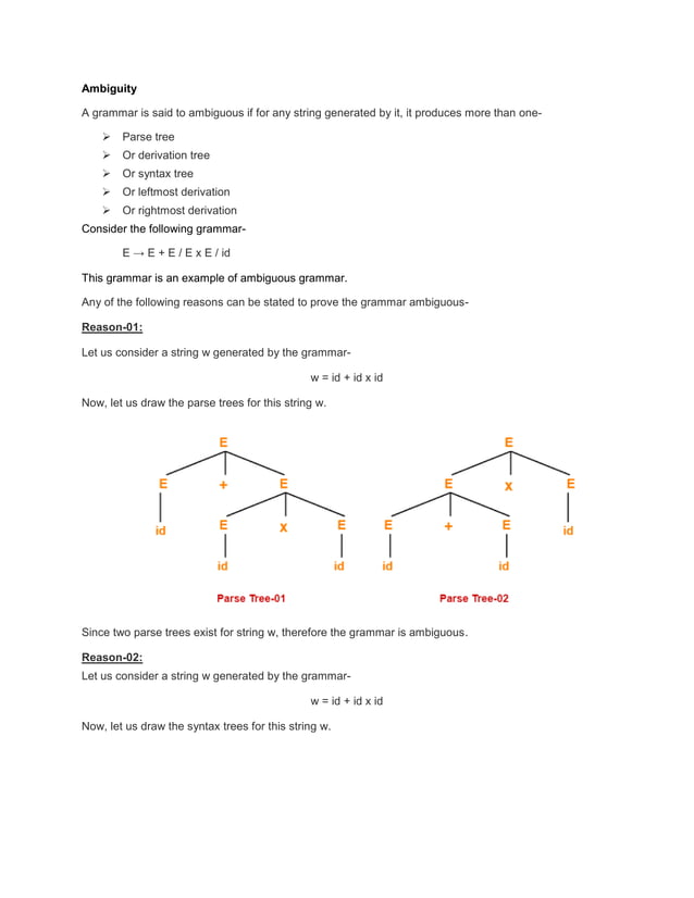 Parse Tree | PDF | Programming Languages | Computing
