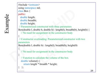 Comprehensive Guide to Constructors and Destructors in C++ Object ...