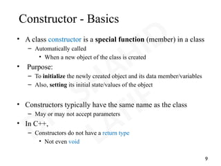 Comprehensive Guide to Constructors and Destructors in C++ Object ...