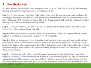 Shake Test Lecture 07. Childhood Immunization | PPTX