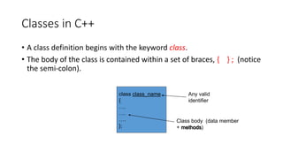 [OOP - Lec 09,10,11] Class Members & their Accessing | PPT