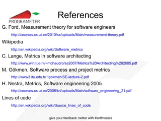 Object oriented design quality metrics 