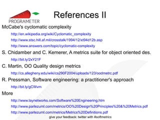 Developer and team metrics 