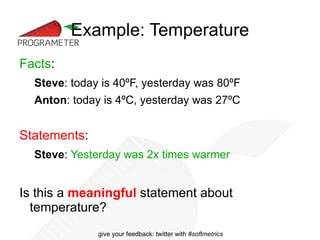 Same Stuff Formally... again Let A be a relational system of  physical objects  (e.g. apples) 