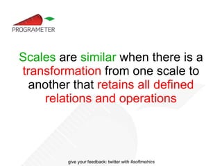 m be a measure from A to B then 