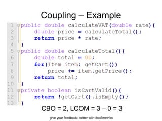 Exercise 2 Cost  is usually a measure with  ratio scale 