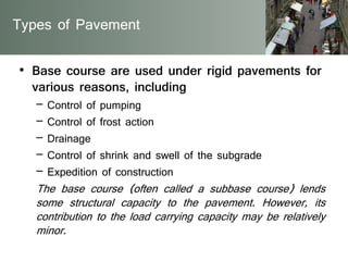 Pavement & Foundations | PPTX