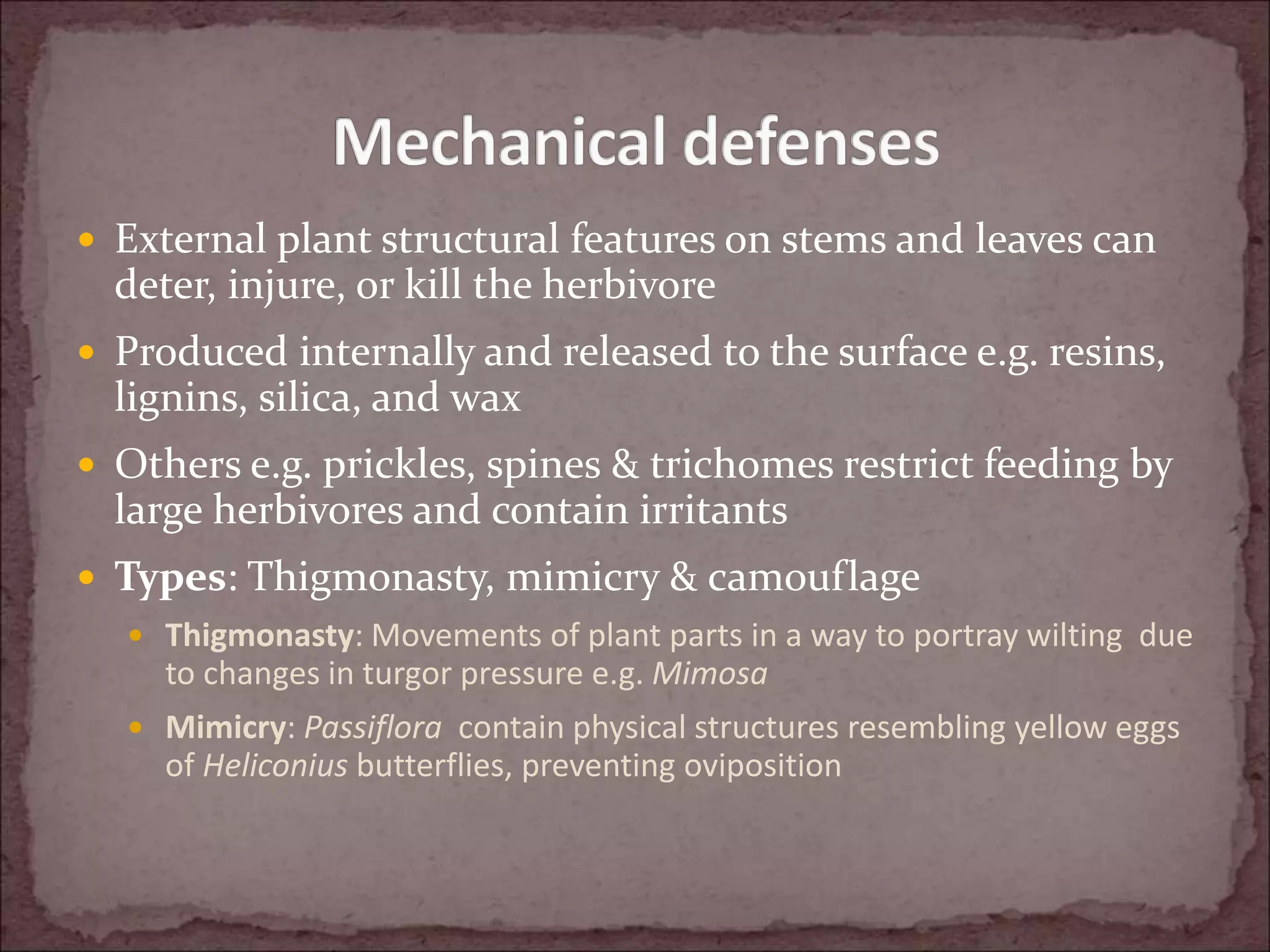 Plant disease and defense mechanisms | PPT | Gardening | Home & Garden