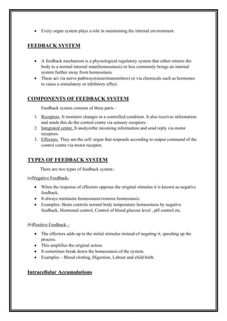 BPharm 2 Semester Pathophysiology unit 1 | PDF