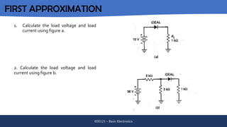 Basic Electronics EEE 121 (Basic Elect.) | PDF