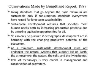 Sustainable Development & Disaster Risk Management | PPTX