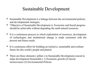 Sustainable Development & Disaster Risk Management | PPTX