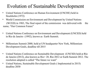 Sustainable Development & Disaster Risk Management | PPTX