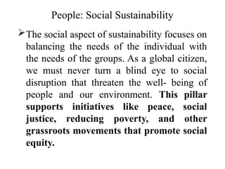 Sustainable Development & Disaster Risk Management | PPTX