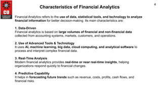 introduction of financial analytics and importance | PPTX