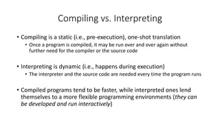 Introduction to computers and programming languages | PPT