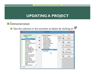 Project management and updating and monitoring | PDF