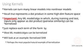 Advanced Support Vector Machines and Kernel Methods in Machine Learning ...