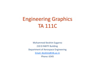Comprehensive Guide to Space Geometry in Engineering Graphics | PPSX