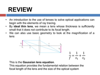 Lecture 10 focusing and colimating | PDF