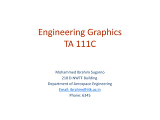 Advanced Engineering Graphics: Space Geometry, True Length, and Line ...