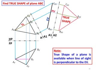Advanced Engineering Graphics: Space Geometry, True Length, and Line ...