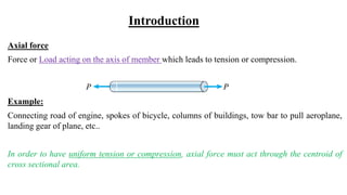 Mechanic of materials 1 lecture 1 | PDF