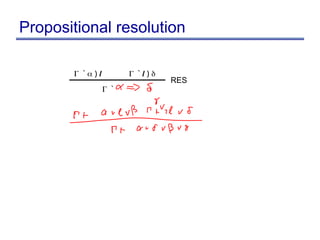 PROPOSISTION LOGIC with reference to AI . | PPT