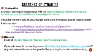 Comprehensive Introduction to Mechanics of Machines: Kinematics ...