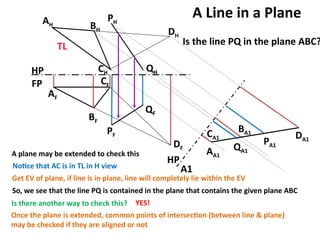 Advanced Engineering Graphics: Space Geometry and Intersection ...