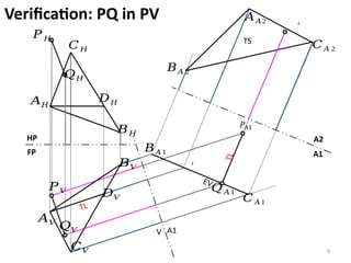 Advanced Engineering Graphics: Space Geometry and Intersection ...