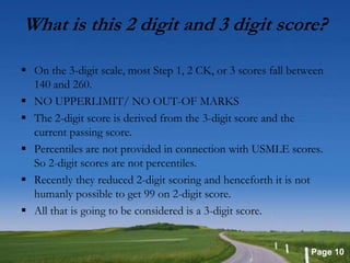 Usmle Scale USMLE | PPS