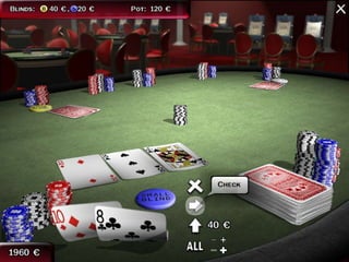 Learning texas holdem poker



 After the betting concludes, the dealer burns
  again then flips another communal card on...