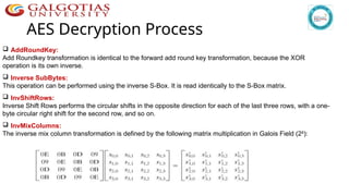 Lecture-13 AES Encryption standard , Public key cryptography.pptx