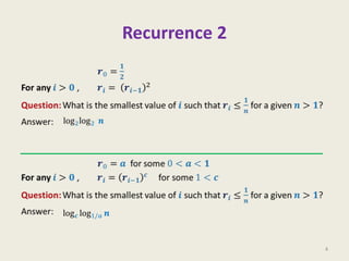 Recurrence 2

4

 