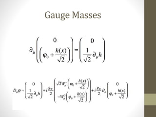 Gauge Masses
 