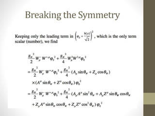 Breaking the Symmetry
 
