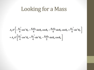 Looking for a Mass
 
