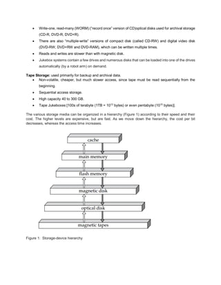 Storage and File Structure in DBMS | PDF | Data Storage and Warehousing ...