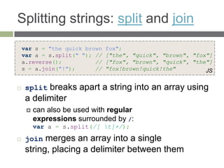 An Introduction to JavaScript | PPTX