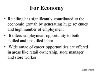 Importance of Retail