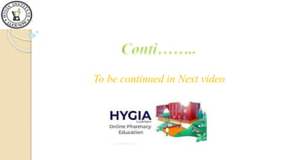 To be continued in Next video
 