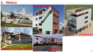 7
2. History
Crystal Palace
American System Built Homes
Frugés Quarter project
Citrohan hou
Törten
 