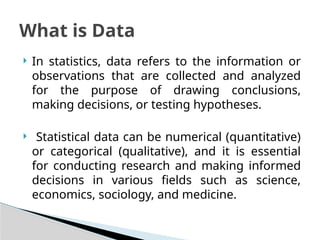 Comprehensive Biostatistics and Research Methodology Fundamentals | PPTX