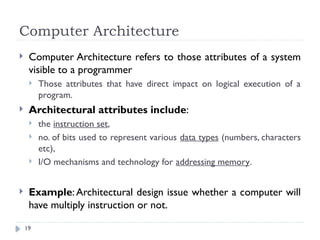 Lecture-1 Introduction computer architecure and assembly language.pptx