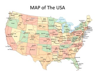 MAP of The USA

 