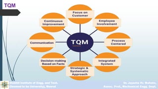 Introduction to Total Quality Management | PDF