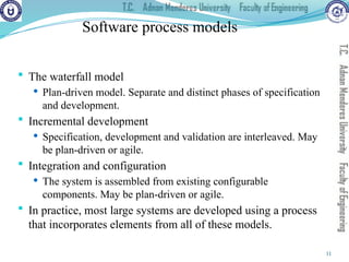 Comprehensive Overview of Software Engineering Processes and ...