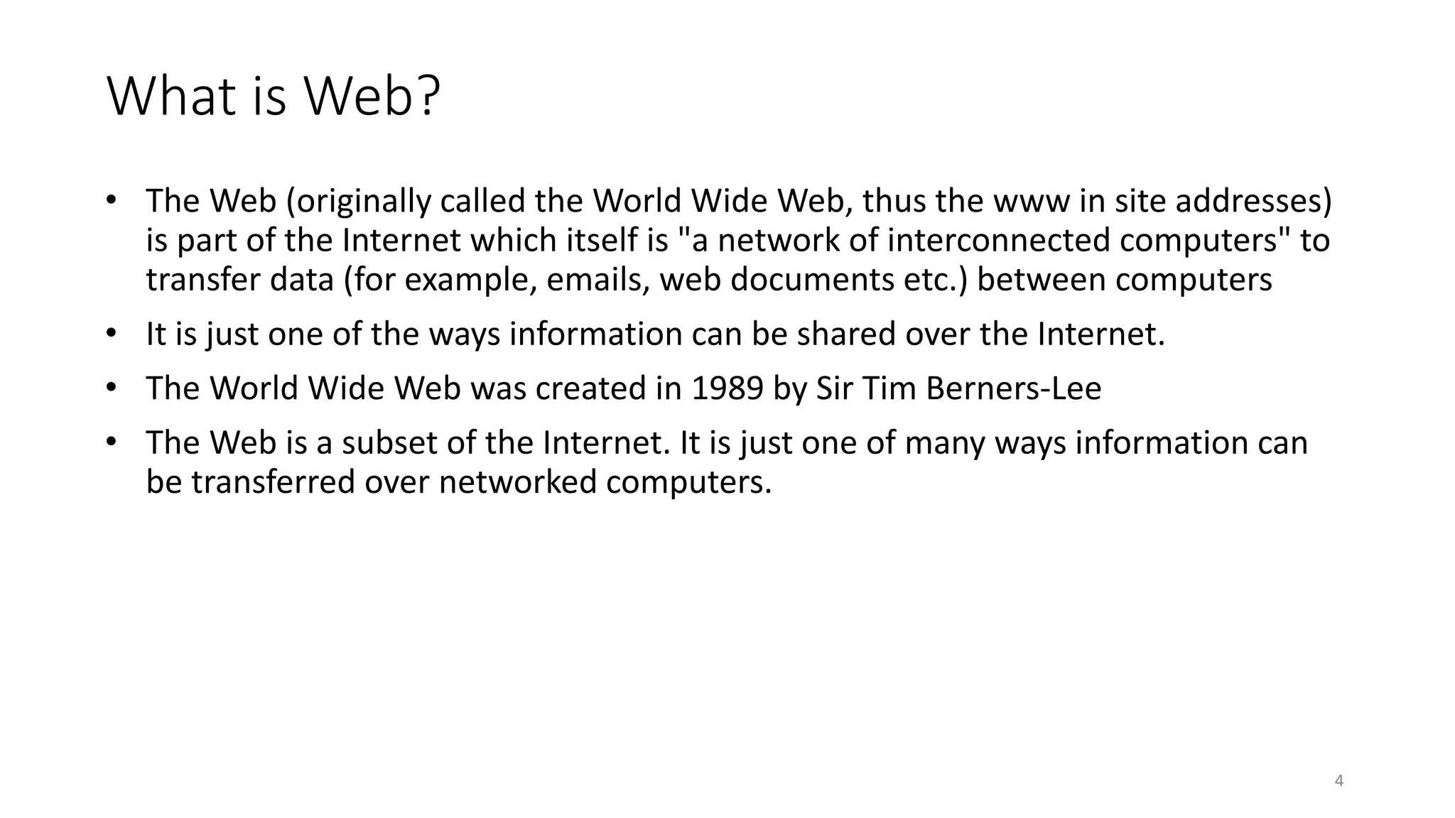 Web design - How the Web works? | PPTX