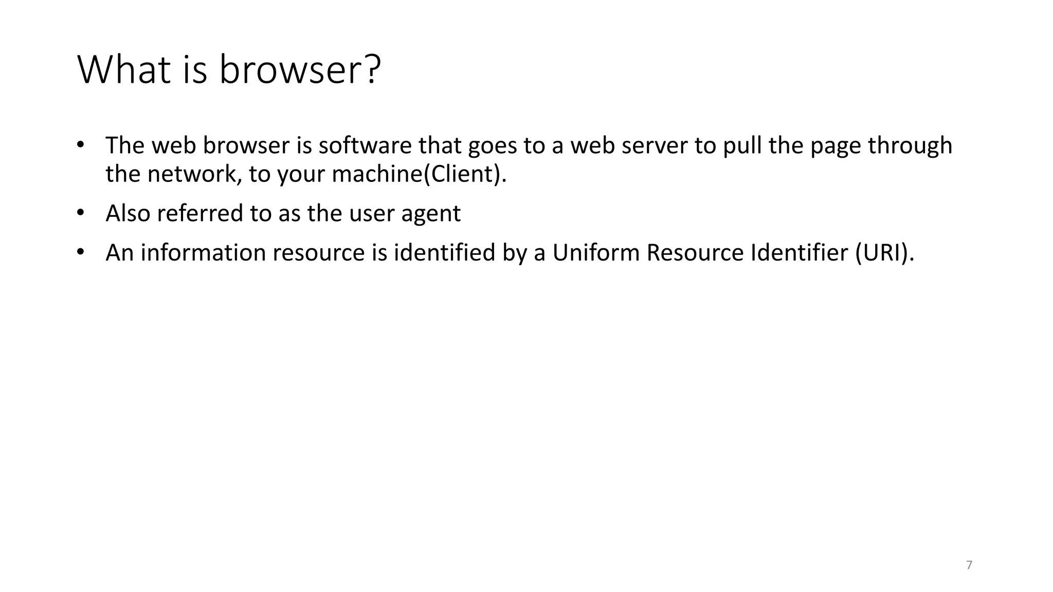 Web design - How the Web works? | PPTX